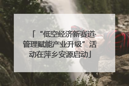 “低空经济新赛道·管理赋能产业升级”活动在萍乡安源启动