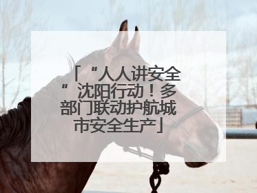 “人人讲安全”沈阳行动！多部门联动护航城市安全生产