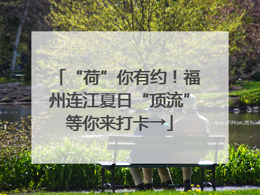 “荷”你有约！福州连江夏日“顶流”等你来打卡→