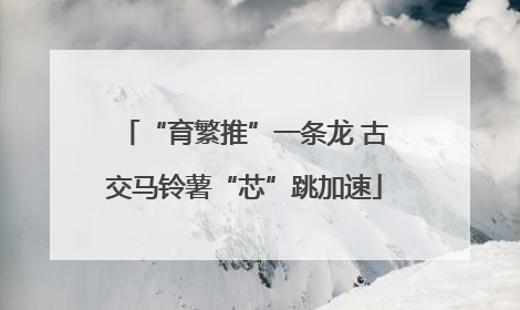 “育繁推”一条龙 古交马铃薯“芯”跳加速
