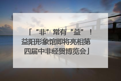“非”常有“益”！益阳形象馆即将亮相第四届中非经贸博览会