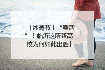 炒鸡节上“整活”！临沂这所新高校为何如此出圈