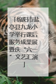 绵阳市盐亭县九龙小学举行课后服务成果展暨庆“六一”文艺汇演