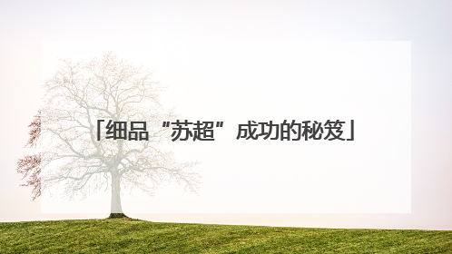 细品“苏超”成功的秘笈