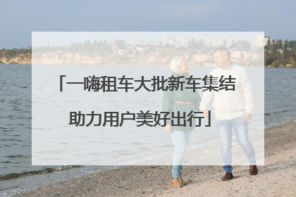 一嗨租车大批新车集结 助力用户美好出行