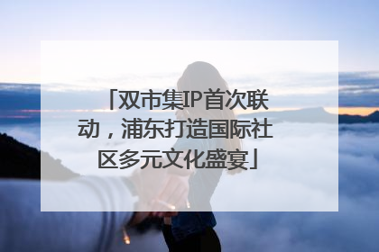 双市集IP首次联动，浦东打造国际社区多元文化盛宴