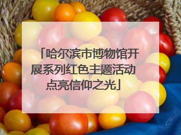 哈尔滨市博物馆开展系列红色主题活动点亮信仰之光