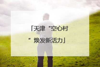 天津“空心村”焕发新活力