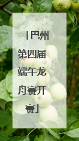 巴州第四届端午龙舟赛开赛