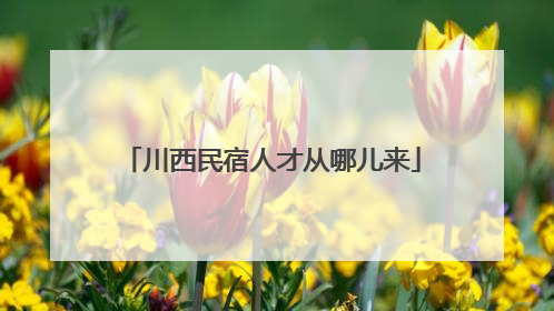 川西民宿人才从哪儿来
