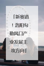 新赛道！洛阳勾勒风口产业发展主攻方向