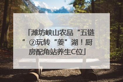 潍坊峡山农品“五链”②玩转“姜”湖！厨房配角站养生C位