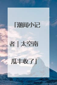 潮闻小记者｜太空南瓜丰收了