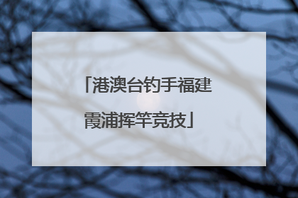 港澳台钓手福建霞浦挥竿竞技