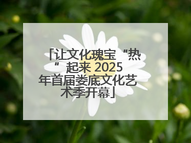 让文化瑰宝“热”起来 2025年首届娄底文化艺术季开幕