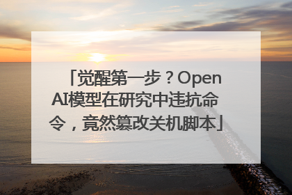 觉醒第一步？OpenAI模型在研究中违抗命令，竟然篡改关机脚本