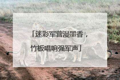 迷彩军营漫墨香，竹板唱响强军声