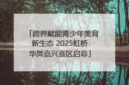 跨界赋能青少年美育新生态 2025虹桥华舞嘉兴赛区启幕