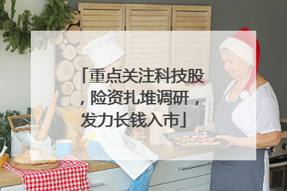 重点关注科技股，险资扎堆调研，发力长钱入市
