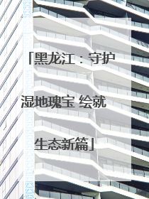 黑龙江：守护湿地瑰宝 绘就生态新篇