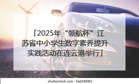 2025年“领航杯”江苏省中小学生数字素养提升实践活动在连云港举行