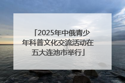 2025年中俄青少年科普文化交流活动在五大连池市举行