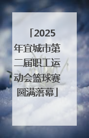 2025年宜城市第二届职工运动会篮球赛圆满落幕