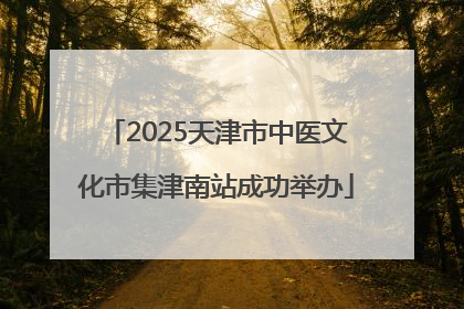2025天津市中医文化市集津南站成功举办