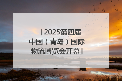2025第四届中国（青岛）国际物流博览会开幕