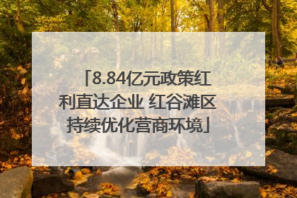 8.84亿元政策红利直达企业 红谷滩区持续优化营商环境
